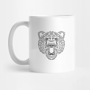 Bear Roar Line Mug